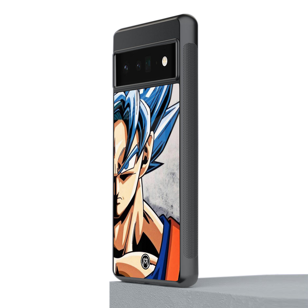 goku dragon ball z anime back phone cover | glass case for google pixel 6 pro