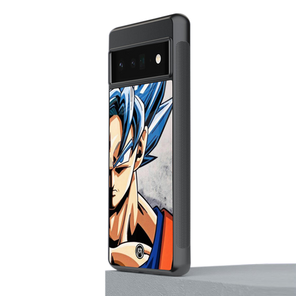 goku dragon ball z anime back phone cover | glass case for google pixel 6 pro