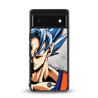 goku dragon ball z anime back phone cover | glass case for google pixel 6