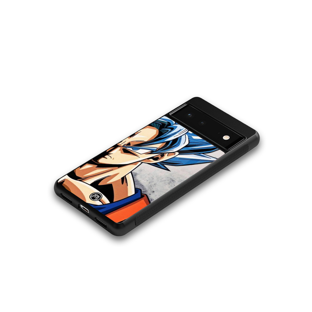 goku dragon ball z anime back phone cover | glass case for google pixel 6