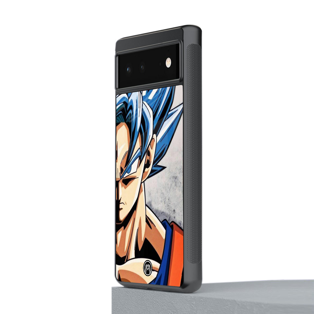 goku dragon ball z anime back phone cover | glass case for Google Pixel 6A