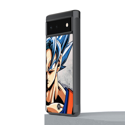 goku dragon ball z anime back phone cover | glass case for Google Pixel 6A