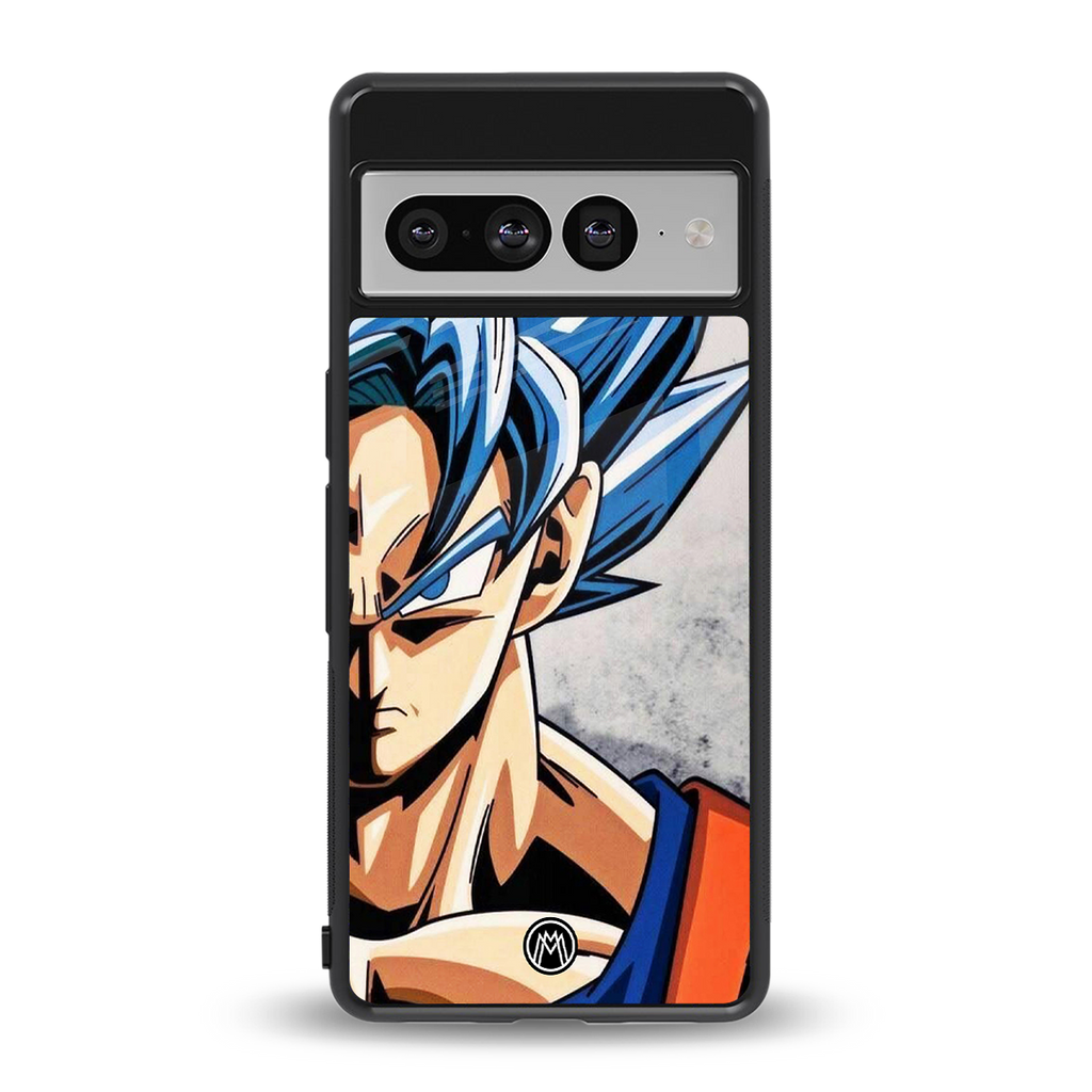 goku dragon ball z anime back phone cover | glass case for google pixel 7 pro