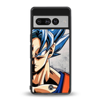 goku dragon ball z anime back phone cover | glass case for google pixel 7 pro