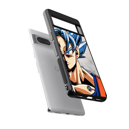 goku dragon ball z anime back phone cover | glass case for google pixel 7 pro