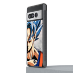 goku dragon ball z anime back phone cover | glass case for google pixel 7 pro