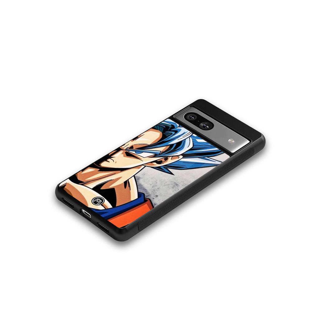 goku dragon ball z anime back phone cover | glass case for Google Pixel 7A