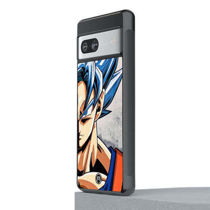 goku dragon ball z anime back phone cover | glass case for Google Pixel 7A