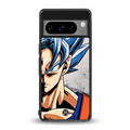 goku dragon ball z anime back phone cover | glass case for google pixel 8 pro
