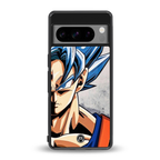 goku dragon ball z anime back phone cover | glass case for google pixel 8 pro