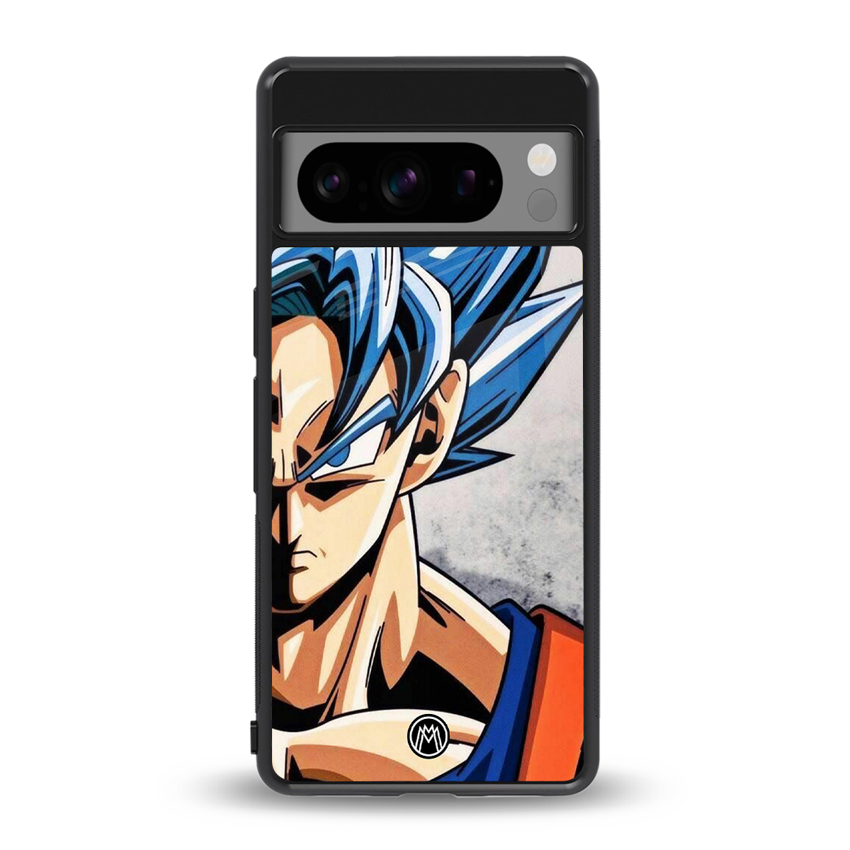 goku dragon ball z anime back phone cover | glass case for google pixel 8 pro