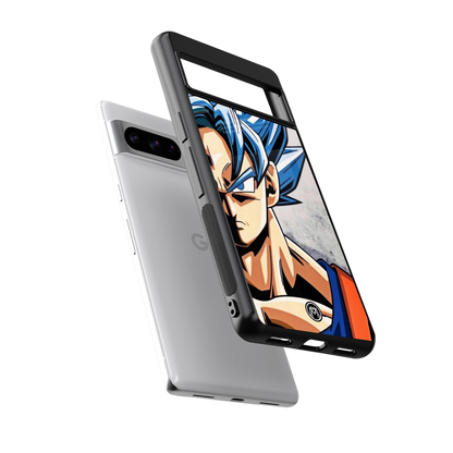 goku dragon ball z anime back phone cover | glass case for google pixel 8 pro