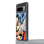 goku dragon ball z anime back phone cover | glass case for google pixel 8 pro