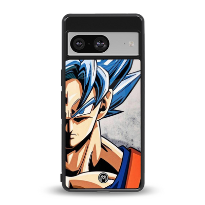 goku dragon ball z anime back phone cover | glass case for Google Pixel 8
