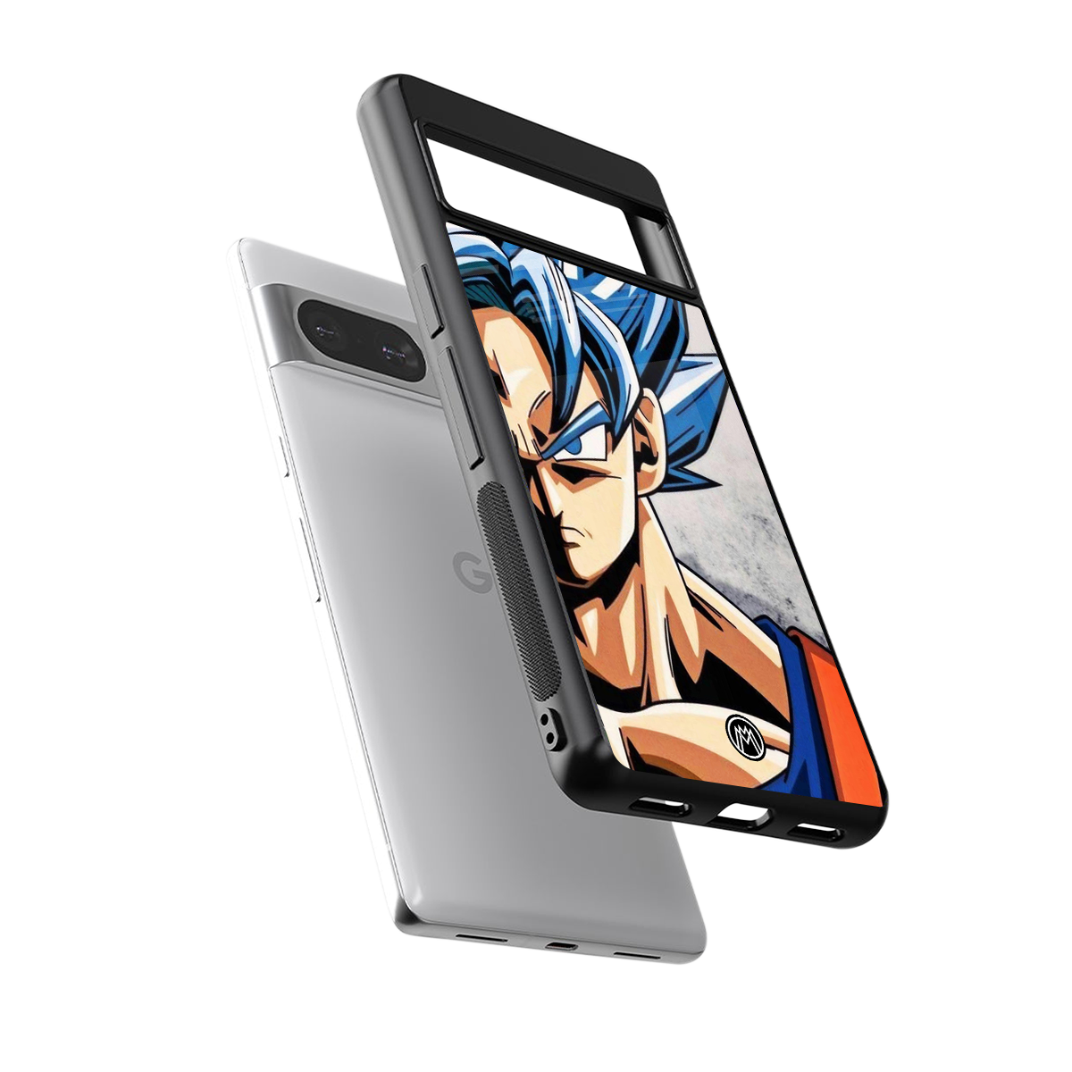 goku dragon ball z anime back phone cover | glass case for Google Pixel 8