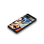 goku dragon ball z anime back phone cover | glass case for Google Pixel 8