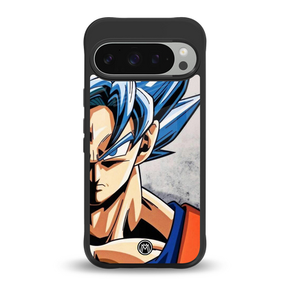 goku dragon ball z anime back phone cover | glass case for google pixel 9 pro xl