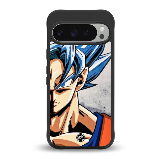 goku dragon ball z anime back phone cover | glass case for google pixel 9 pro xl