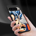 goku dragon ball z anime back phone cover | glass case for google pixel 9 pro xl