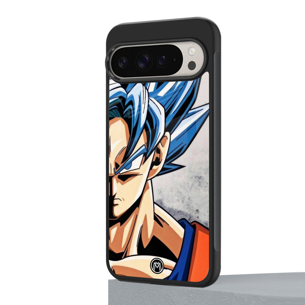 goku dragon ball z anime back phone cover | glass case for google pixel 9 pro