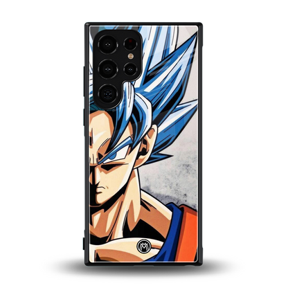 goku dragon ball z anime back phone cover | glass case for samsung galaxy s23 ultra