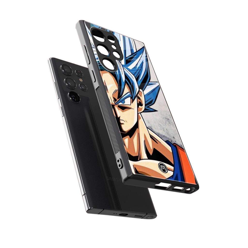 goku dragon ball z anime back phone cover | glass case for samsung galaxy s23 ultra