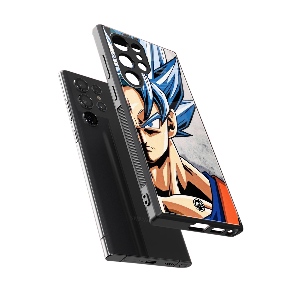 goku dragon ball z anime back phone cover | glass case for samsung galaxy s23 ultra