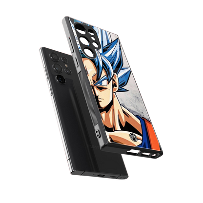 goku dragon ball z anime back phone cover | glass case for samsung galaxy s23 ultra