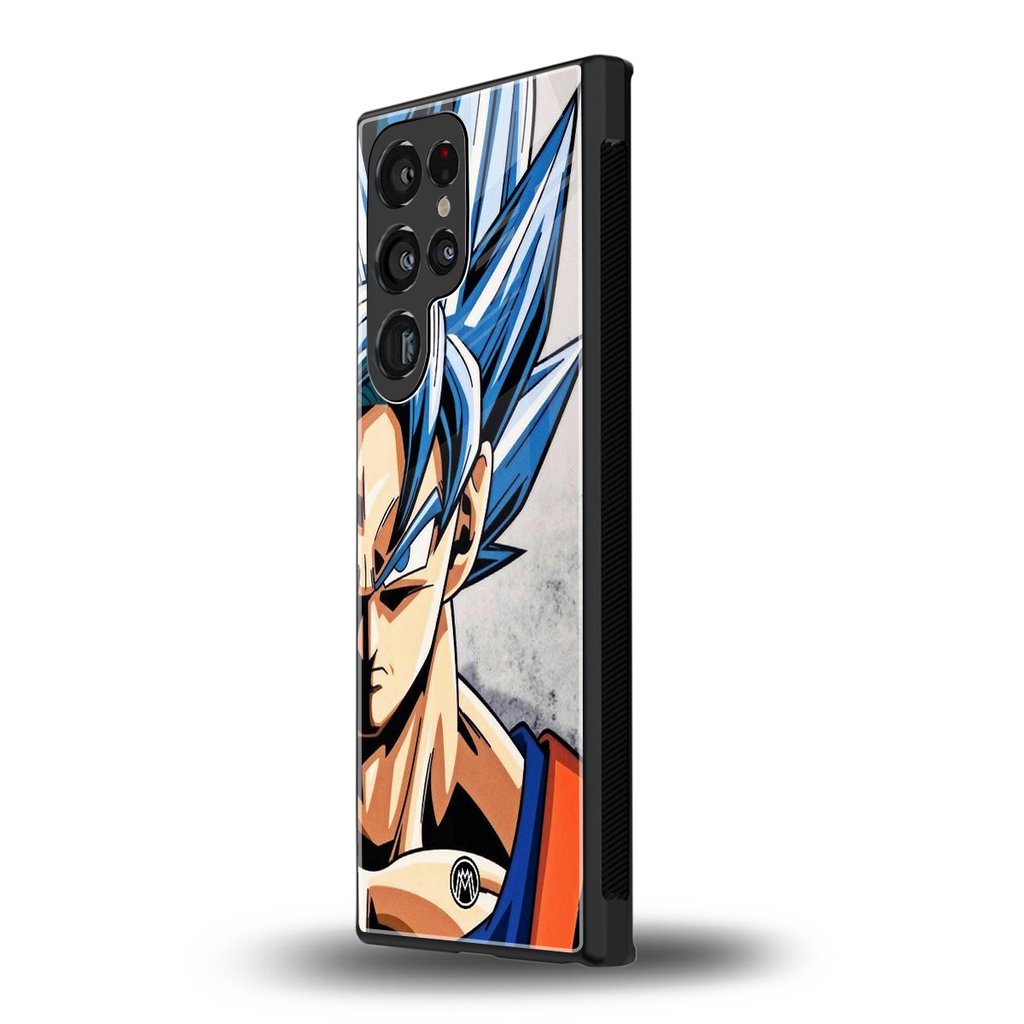 goku dragon ball z anime back phone cover | glass case for samsung galaxy s23 ultra