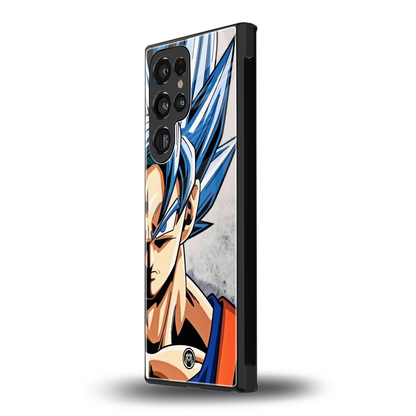 goku dragon ball z anime back phone cover | glass case for samsung galaxy s23 ultra
