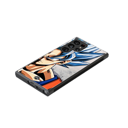 goku dragon ball z anime back phone cover | glass case for samsung galaxy s23 ultra