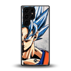 goku dragon ball z anime back phone cover | glass case for samsung galaxy s25 ultra