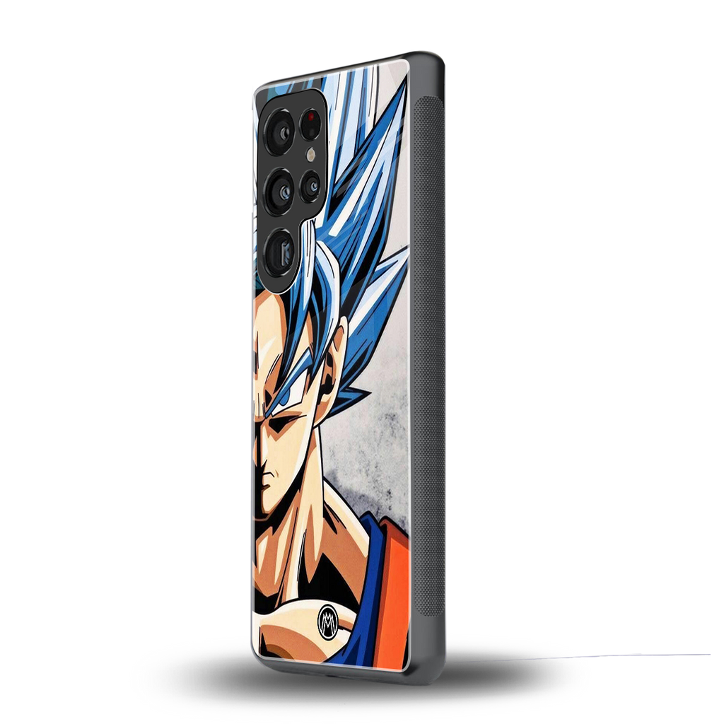 goku dragon ball z anime back phone cover | glass case for samsung galaxy s25 ultra