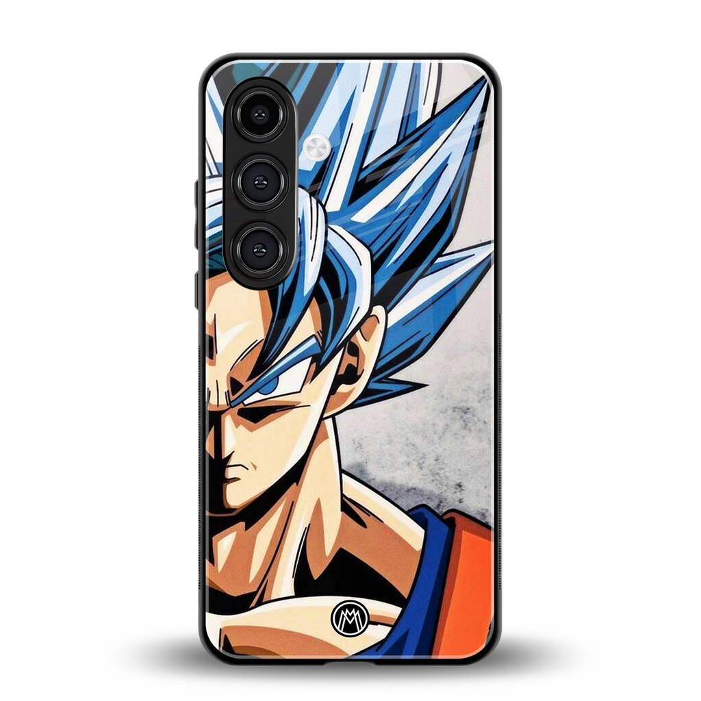 goku dragon ball z anime back phone cover | glass case for samsung galaxy s24 fe