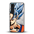 goku dragon ball z anime back phone cover | glass case for samsung galaxy s24 fe