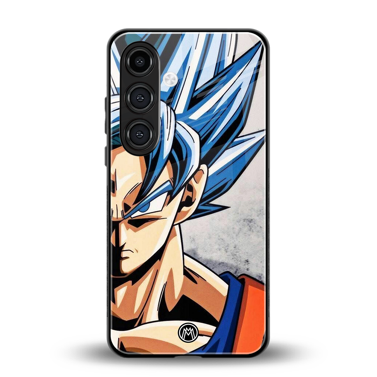 goku dragon ball z anime back phone cover | glass case for samsung galaxy s24 fe