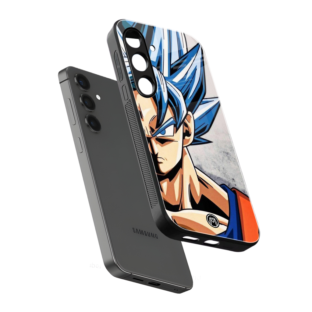 goku dragon ball z anime back phone cover | glass case for samsung galaxy s24