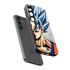 goku dragon ball z anime back phone cover | glass case for samsung galaxy s24 plus