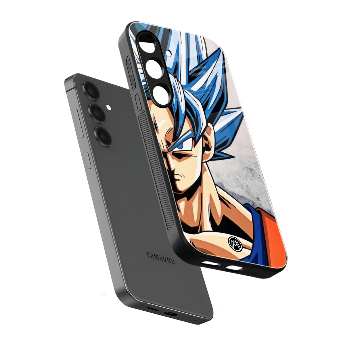 goku dragon ball z anime back phone cover | glass case for samsung galaxy s24 fe