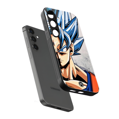 goku dragon ball z anime back phone cover | glass case for samsung galaxy s24 fe