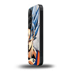 goku dragon ball z anime back phone cover | glass case for samsung galaxy s25 plus