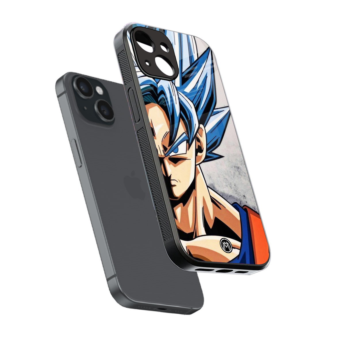 goku dragon ball z anime back phone cover | glass case for iphone 15