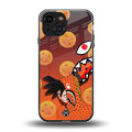 goku back phone cover | glass case for iphone 13 mini