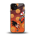 goku back phone cover | glass case for iphone 13