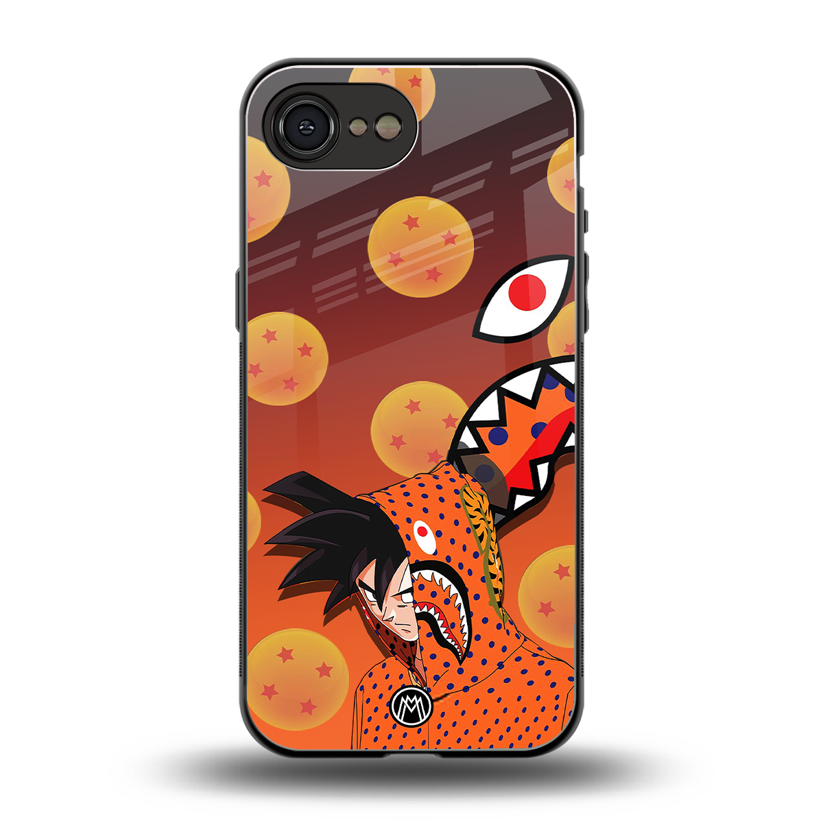 goku back phone cover | glass case for iphone 16e