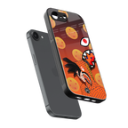 goku back phone cover | glass case for iphone 16e