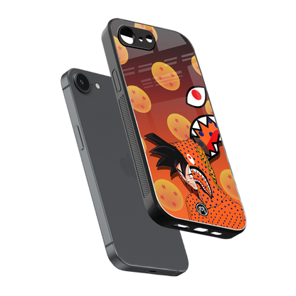 goku back phone cover | glass case for iphone 16e