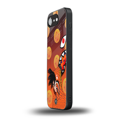 goku back phone cover | glass case for iphone 16e
