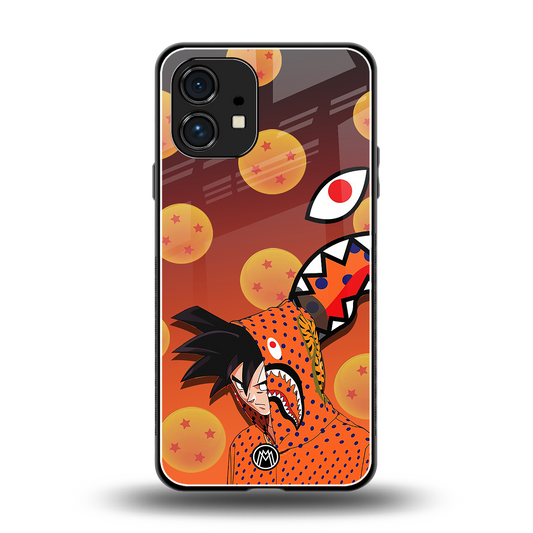 goku back phone cover | glass case for nothing phone 1