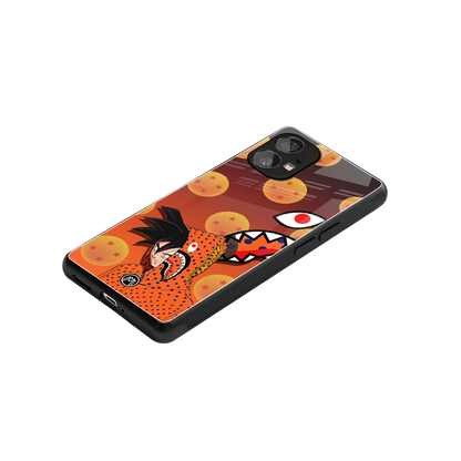 goku back phone cover | glass case for nothing phone 1